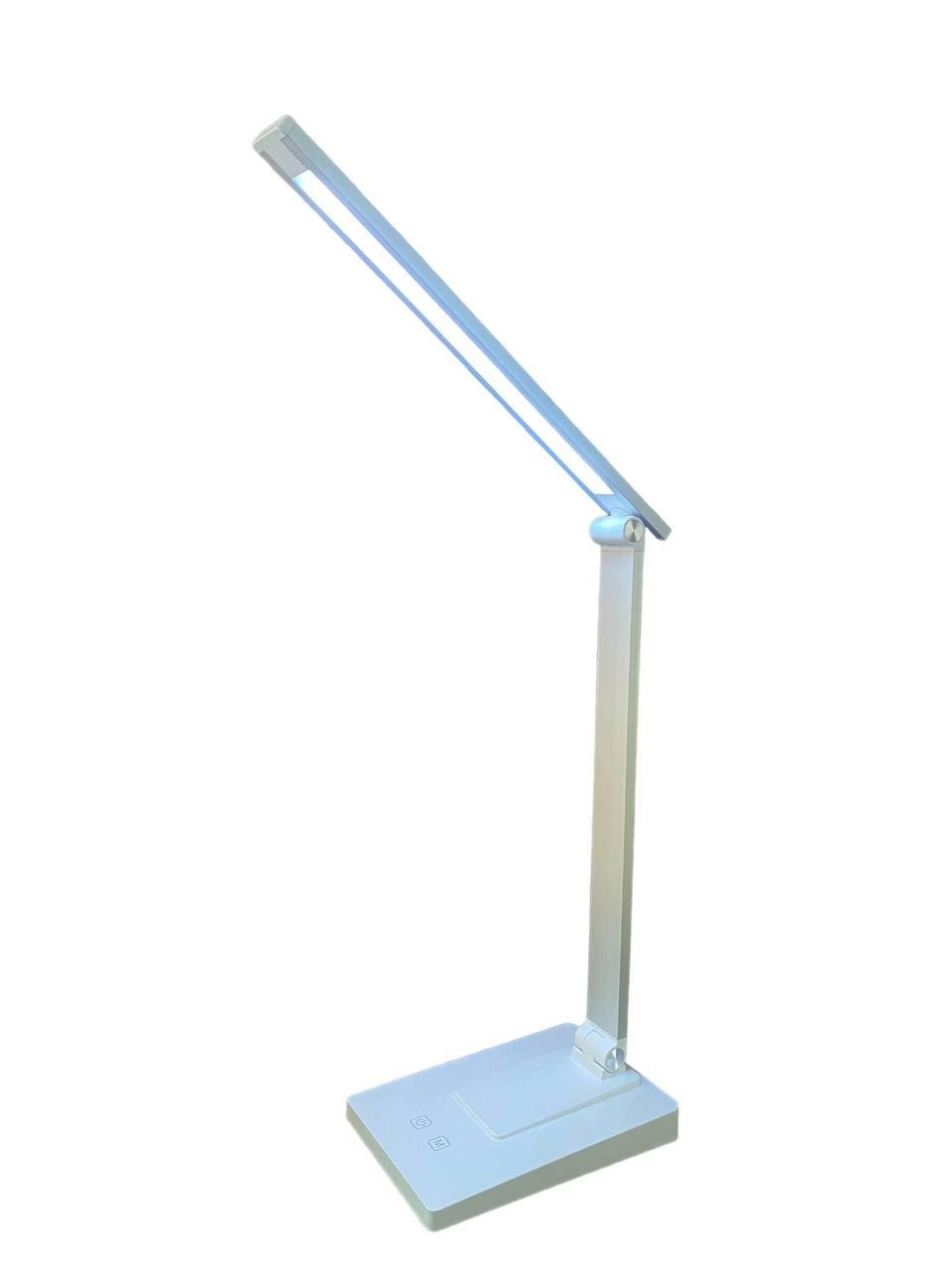 Лампа настольная Yahei WH-1 LED 5 режимов со встроенным аккумулятором 2500 мА/ч 37,5 см Белый - фото 7