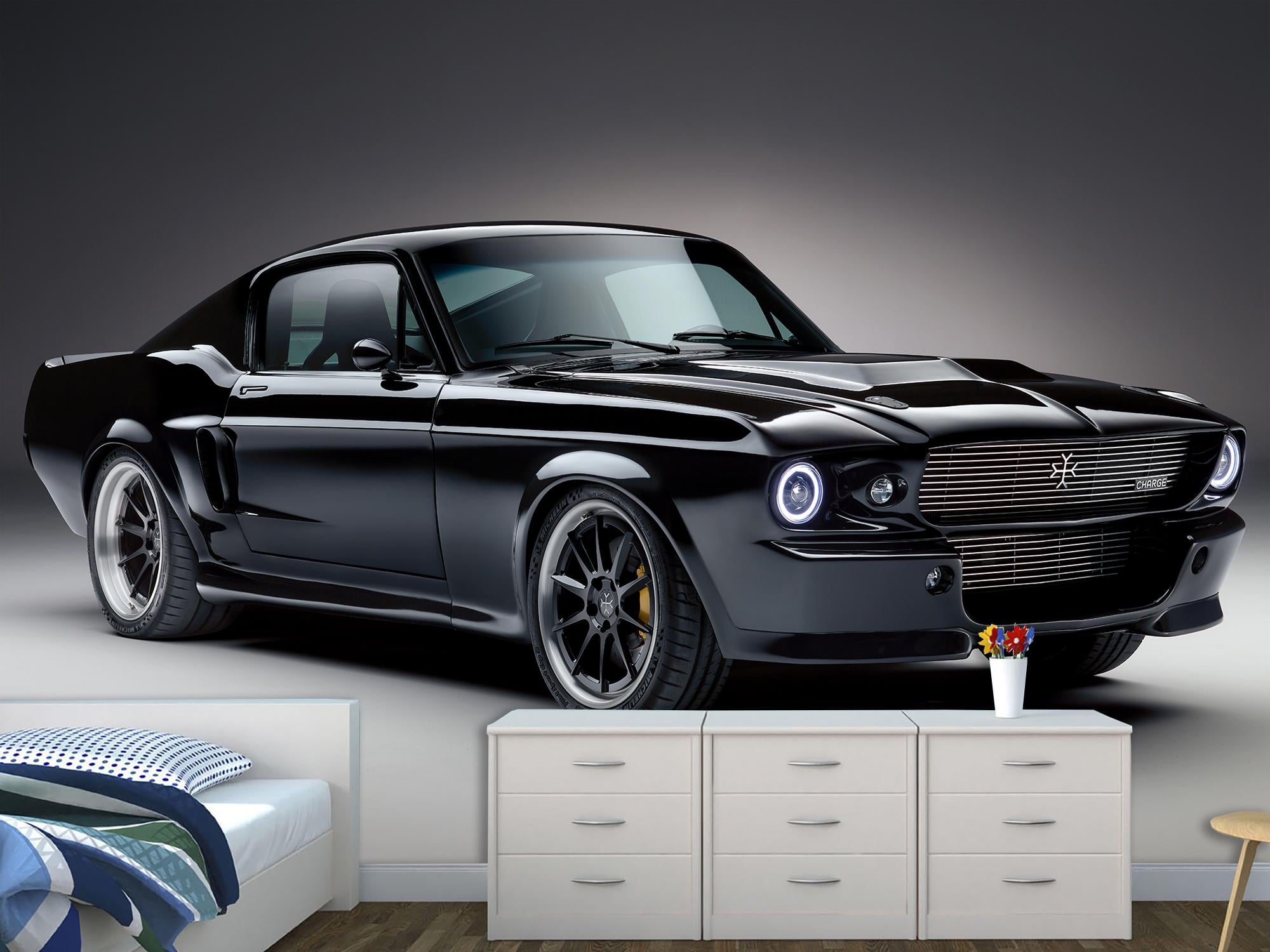 Фотообои флизелиновые 3д Upstream Ford Mustang 153х230 см (S5CAR-008/3)