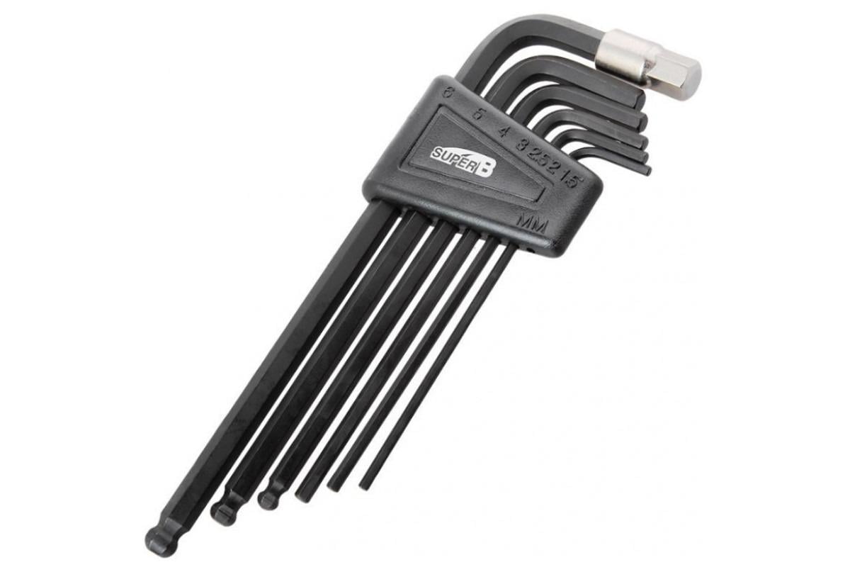 Набор шестигранников SuperB 2/2,5/3/4/5/6/8 мм (1085-TB-7715)