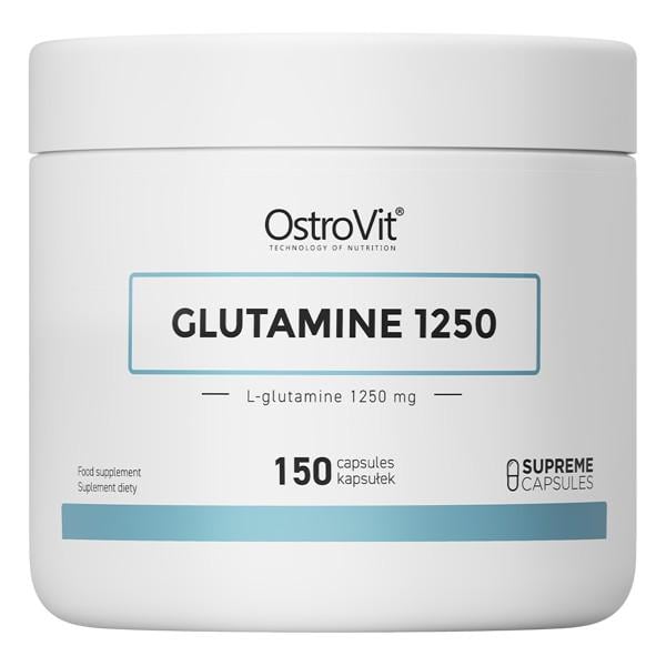 Аминокислота OstroVit Glutamine 1250 мг 150 капсул