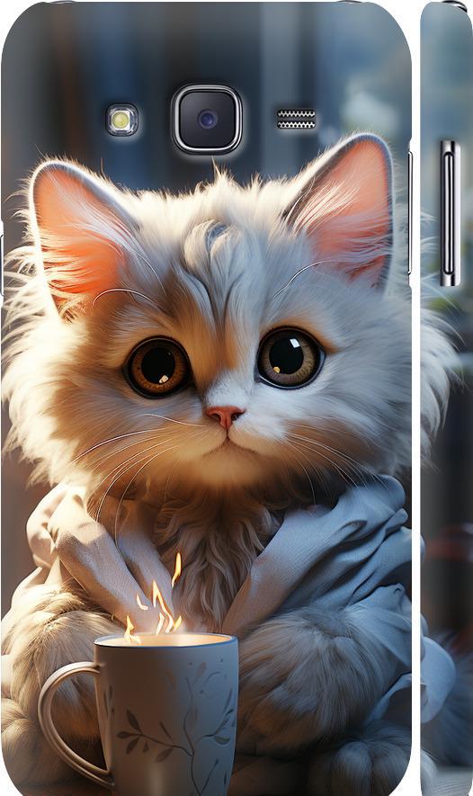 Чехол на Samsung Galaxy J5 (2015) J500H White cat (5646m-100-42517) Чехол на Samsung Galaxy J5 (2015) J500H White cat (5646m-100-42517)
