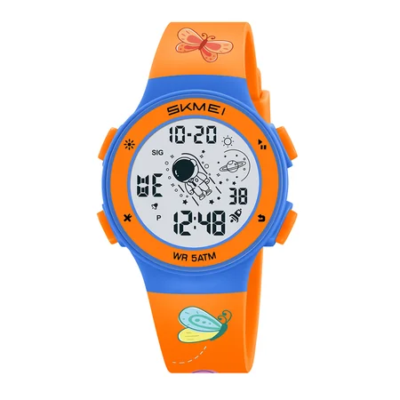 Наручные часы Skmei 2267OGBT Batterfly/Orange
