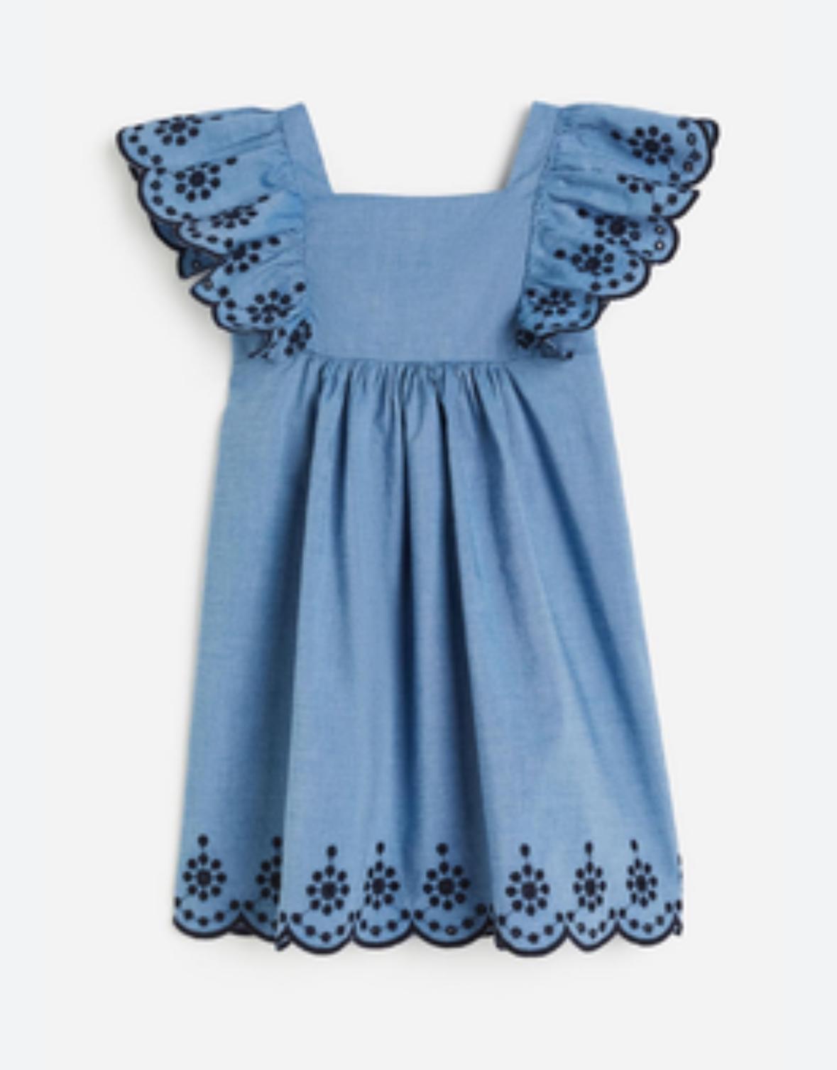 Сукня для дівчинки H&M 140 см Синій (1332)