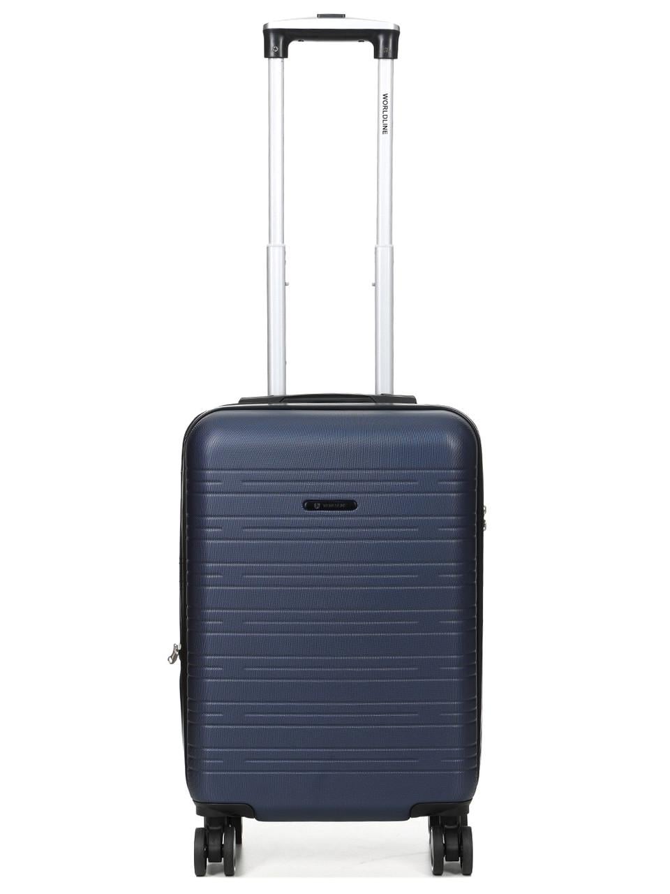 Чемодан Франция имел Worldline S 55х35х20+3 см 38 л 2,6 кг Синий (627)