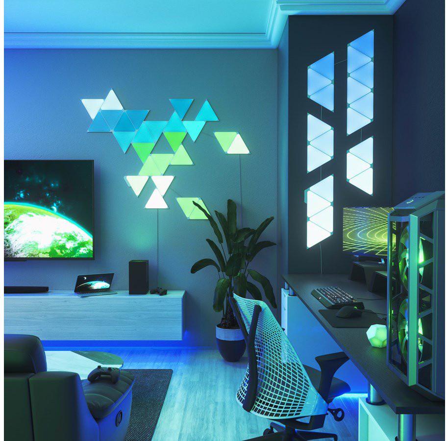 Світлодіодні панелі Nanoleaf Shapes Triangles Expansion Pack Apple Homekit 3 шт. (1339365629) - фото 9