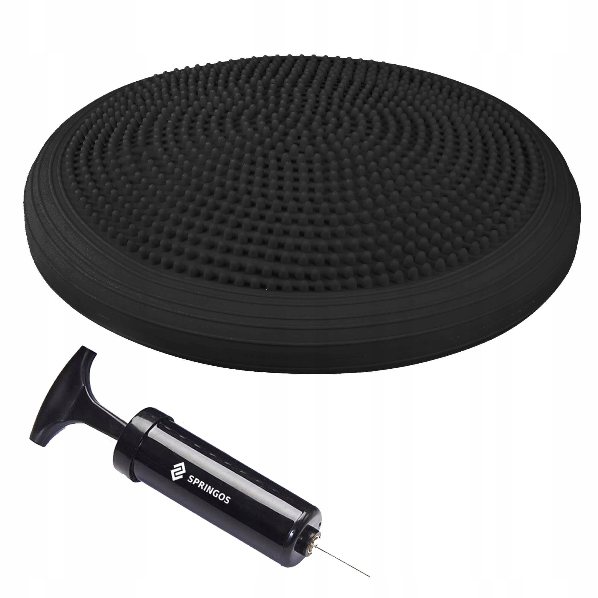 Балансувальна подушка Springos масажна PRO FA0084 Black