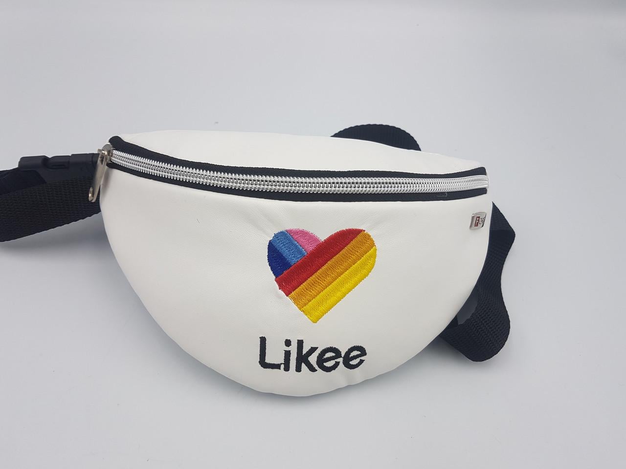 Сумка на пояс детская Forsa Likee бананка Белый
