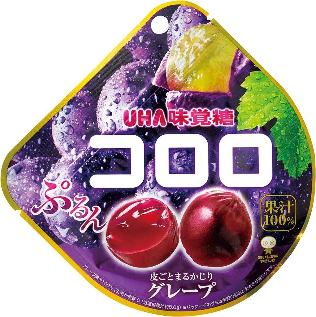 Конфеты жевательные Mikakuto Kororo Grape 48 г (1940774156)