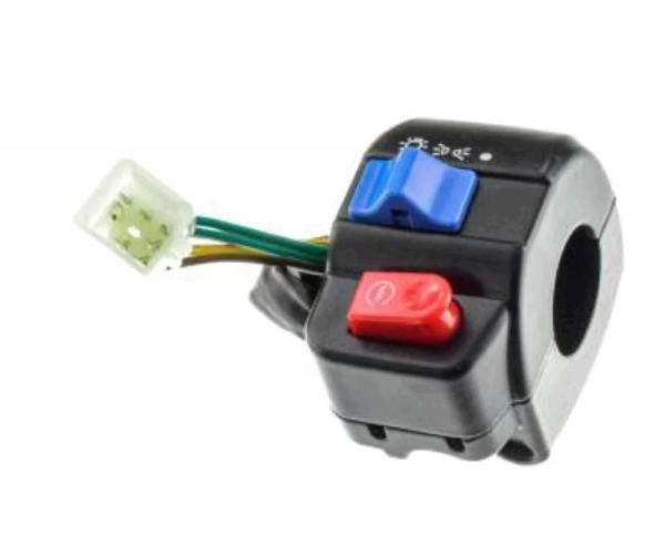 Блок кнопок руля правый KOMATCU 4T GY6 50 диск Черный (2368609886)