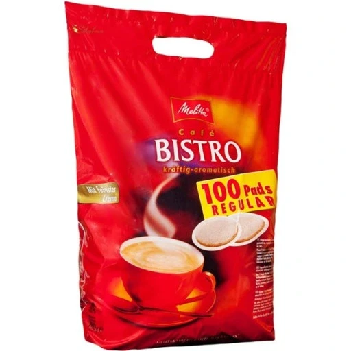 Кофе в сашетах MELITTA BISTRO REGULAR Pads SENSEO подушечки 700 г 100 шт. (2377157666)