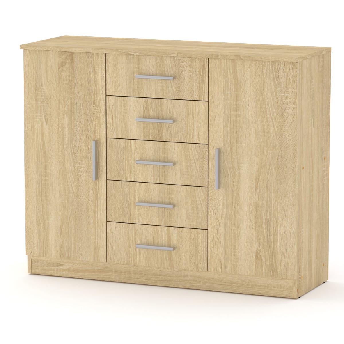 Комод Компаніт з шухлядами та дверцятами Дуб сонома (26971969)
