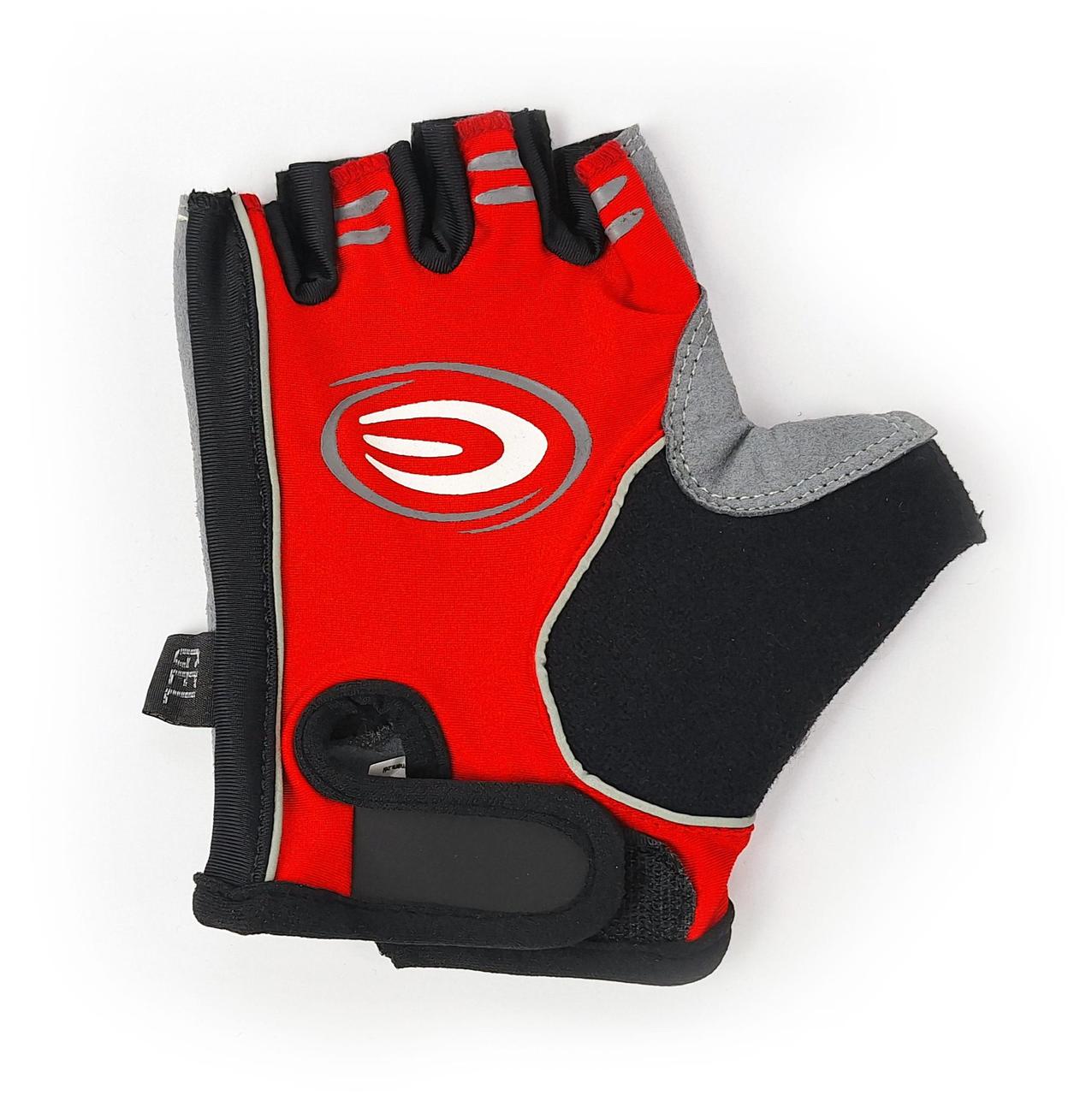 Велорукавиці Ergo Gel з короткими пальцями L Black/Red (G0000053)