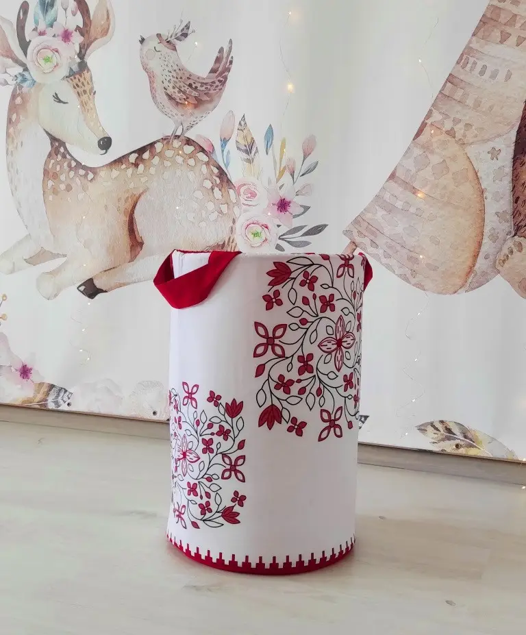 Корзина для игрушек Вышиванка 60х35 см