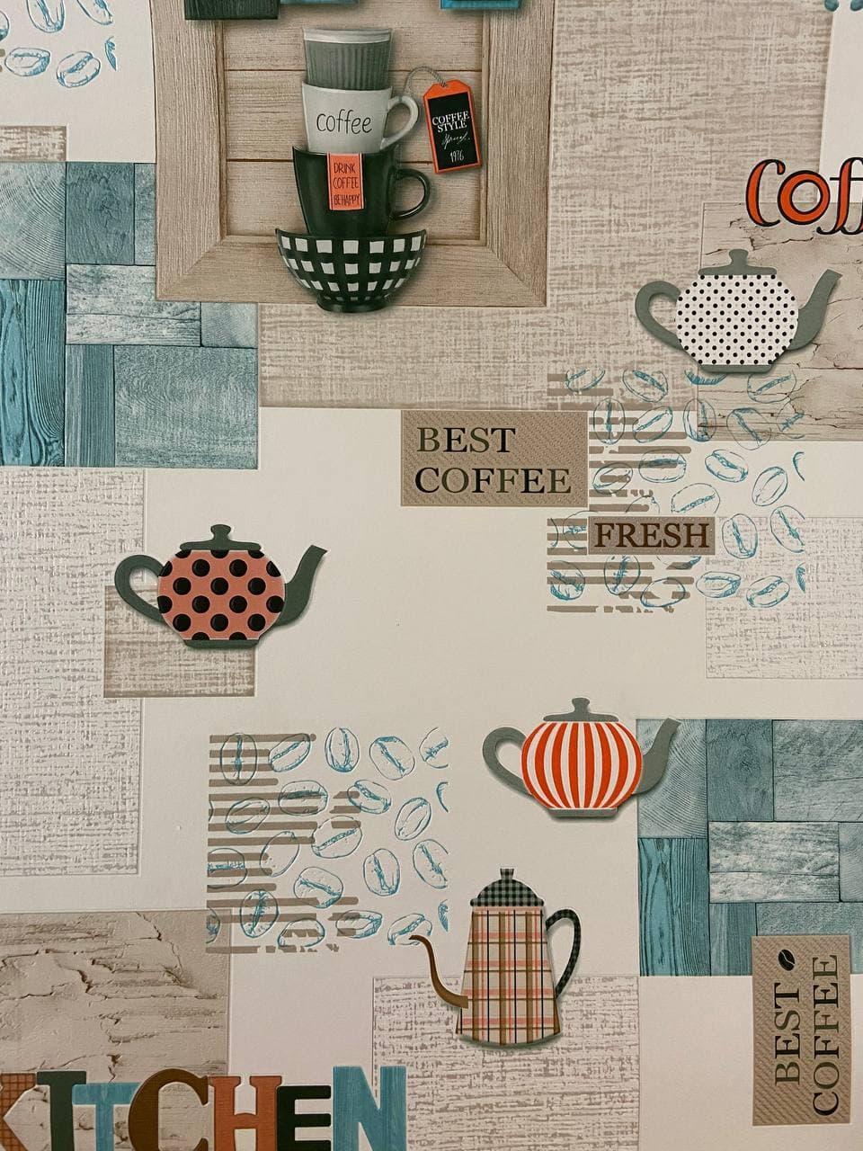 Обои виниловые на бумажной основе Слов'янські шпалери 579106 Ланч 0,53х10 м Сиреневый (4752232058989)