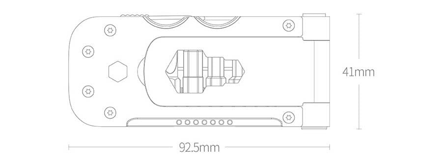 Мультитул Nextool Multifunctional Bicycle KT5557 (53966) - фото 4