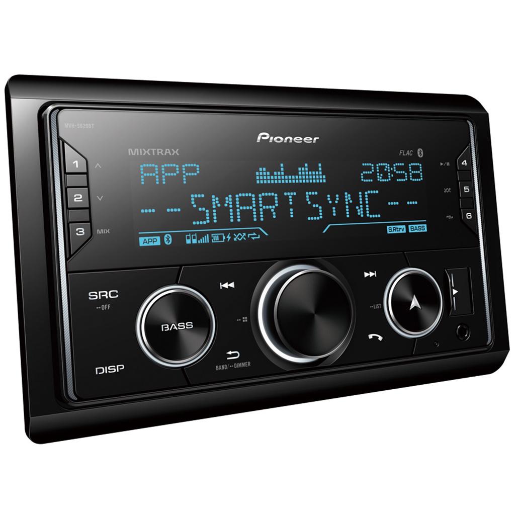 Автомагнітола Pioneer MVH-S620BT 2-DIN (54533)