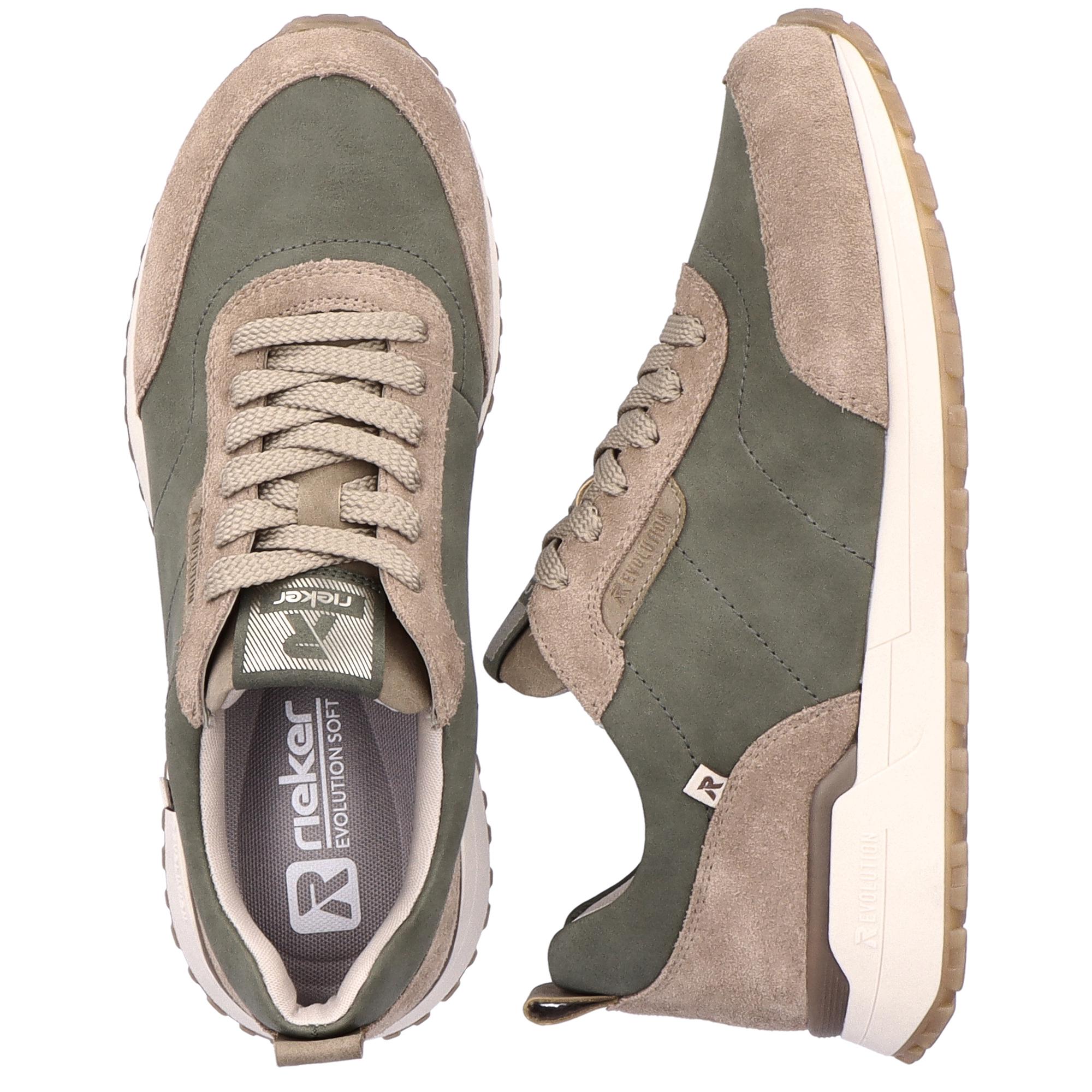 Кроссовки женские осенние Rieker Evolution р. 39 Зеленый/Бежевый (035320-39) - фото 2 Кроссовки женские осенние Rieker Evolution р. 39 Зеленый/Бежевый (035320-39) - фото 2