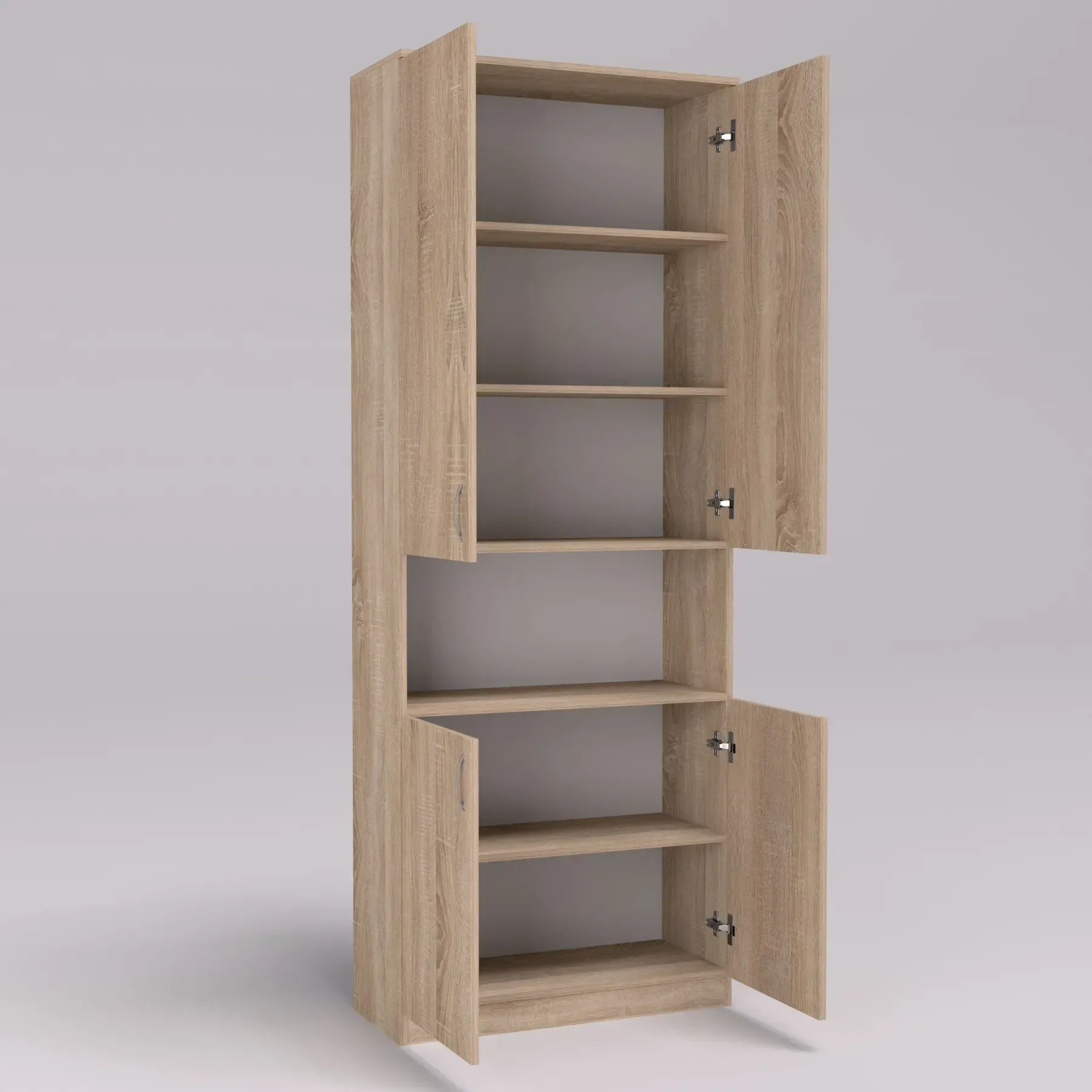 Шафа Kontinent ОШК-2 80х34х210 см Дуб Сонома (53006604) - фото 2 Шафа Kontinent ОШК-2 80х34х210 см Дуб Сонома (53006604) - фото 2