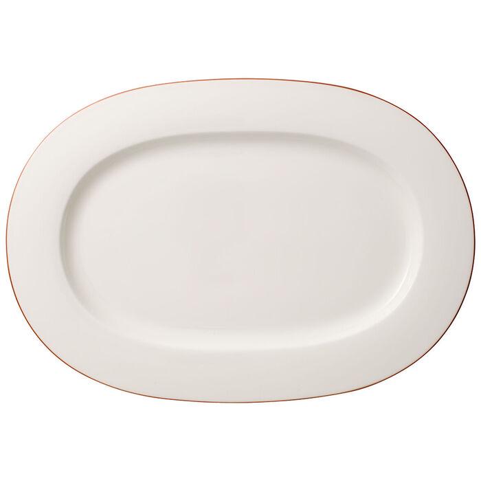 Блюдо овальное Anmut Rosewood Villeroy & Boch 41 см (2612153)