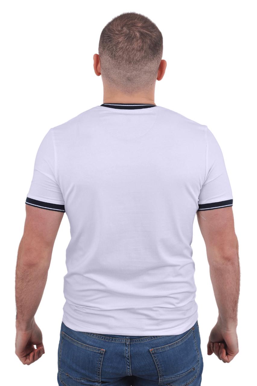 Футболка чоловіча Le Gutti 23-1734-06 2XL Білий - фото 4 Футболка чоловіча Le Gutti 23-1734-06 2XL Білий - фото 4