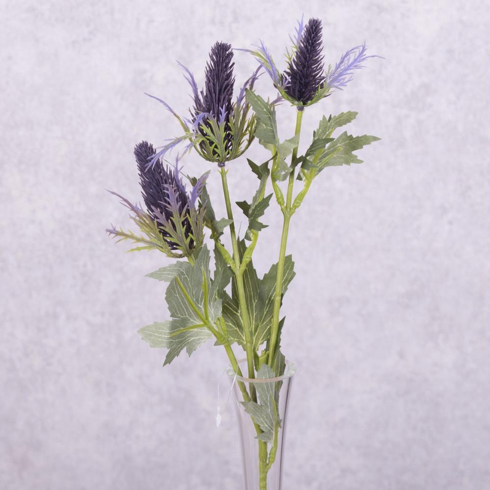 Ветка чертополох тройная фиолетовая