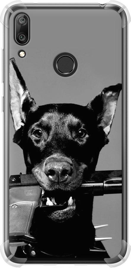 Чехол на Huawei Y7 2019 Доберман (2745sp-1638-42517)
