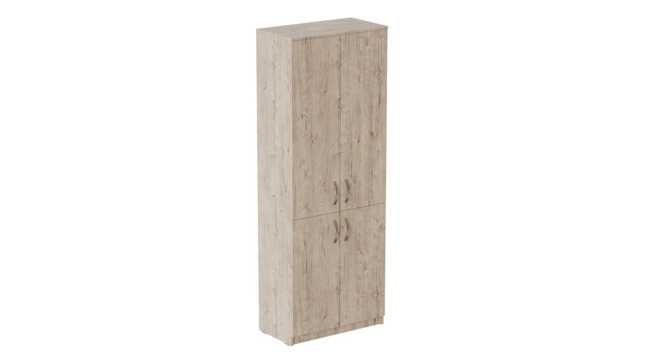 Шкаф Ferrum-decor Анжело 5 полок 4 двери ДСП 16 мм 1900x800x380 мм Дуб Сан-Марино (FRD-105056)