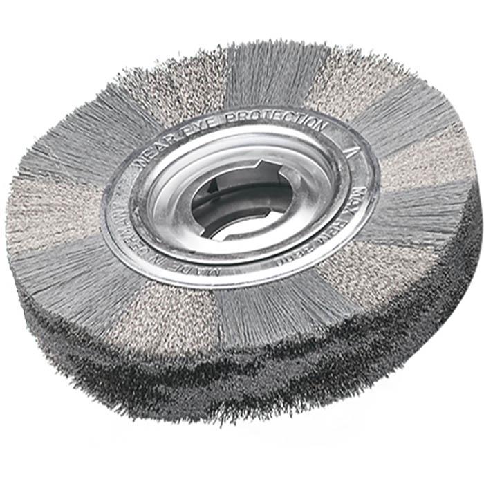 Щітка циліндрична Lessmann 250х100х60-50,8 полімерабразивний ворс 3600 об/мин 377835 (13814)