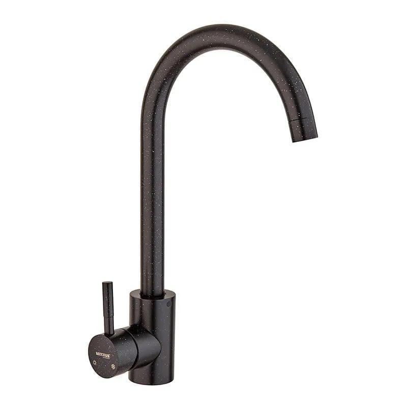 Смеситель для кухни MIXXUS SUS-011 Stone из нержавеющей стали SUS304 Black (MI6209)
