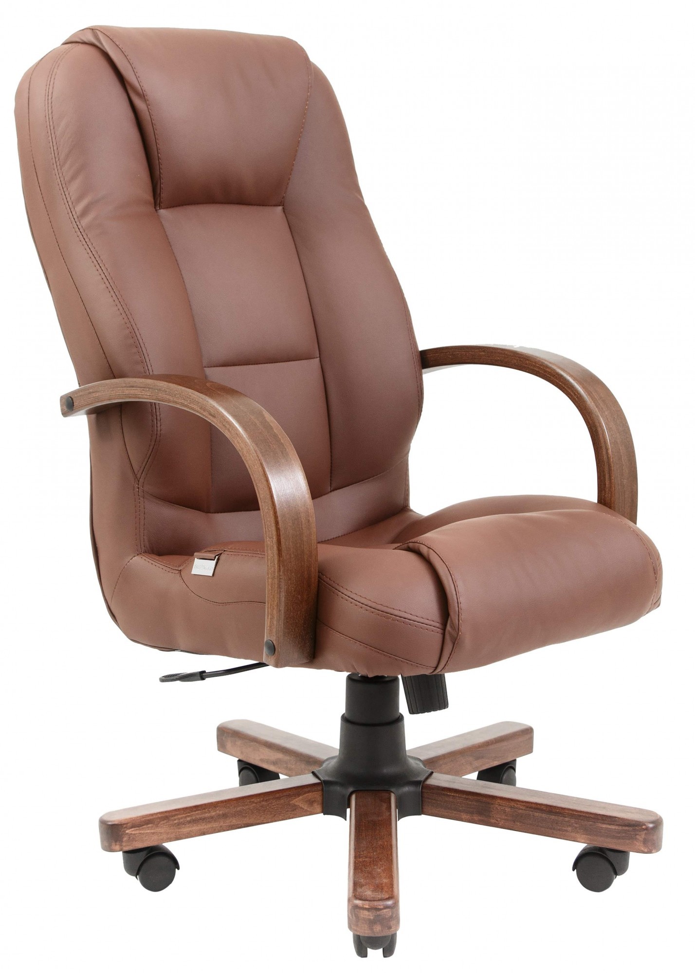 Офисное кресло руководителя Richman Севилья Флай 2213 Wood М2 AnyFix Коричневый (6013ee3dee03ef61f515dfa8)