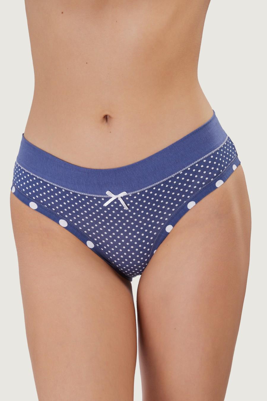 Трусики слип Emy р. 2/S Серо-голубой (79218)