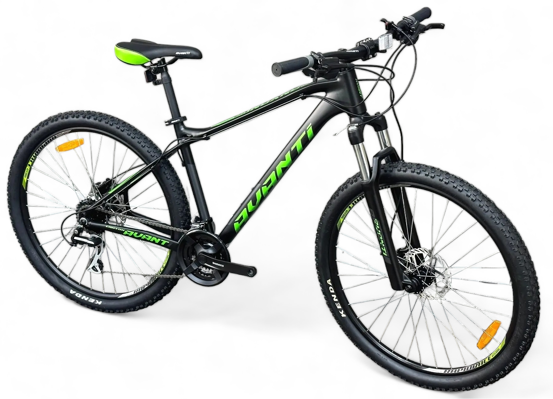 Велосипед Avanti CANYON 650B 27,5"/19" Black/Green (50000151)