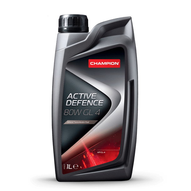 Трансмиссионное масло Champion ACTIVE DEFENCE 80W GL 4 1 л