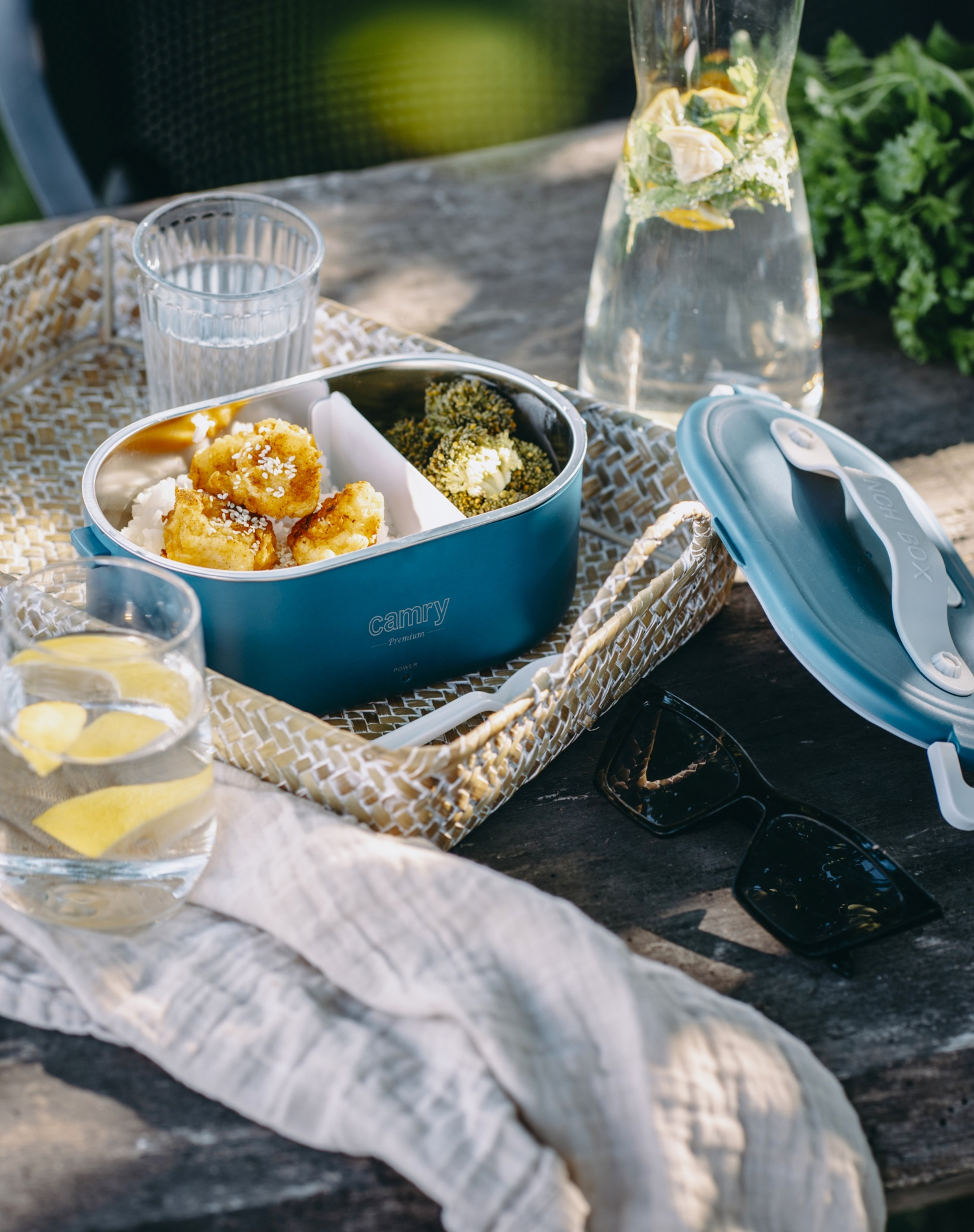 Харчовий контейнер з підігрівом Camry 4517 металевий - фото 13 Харчовий контейнер з підігрівом Camry 4517 металевий - фото 13