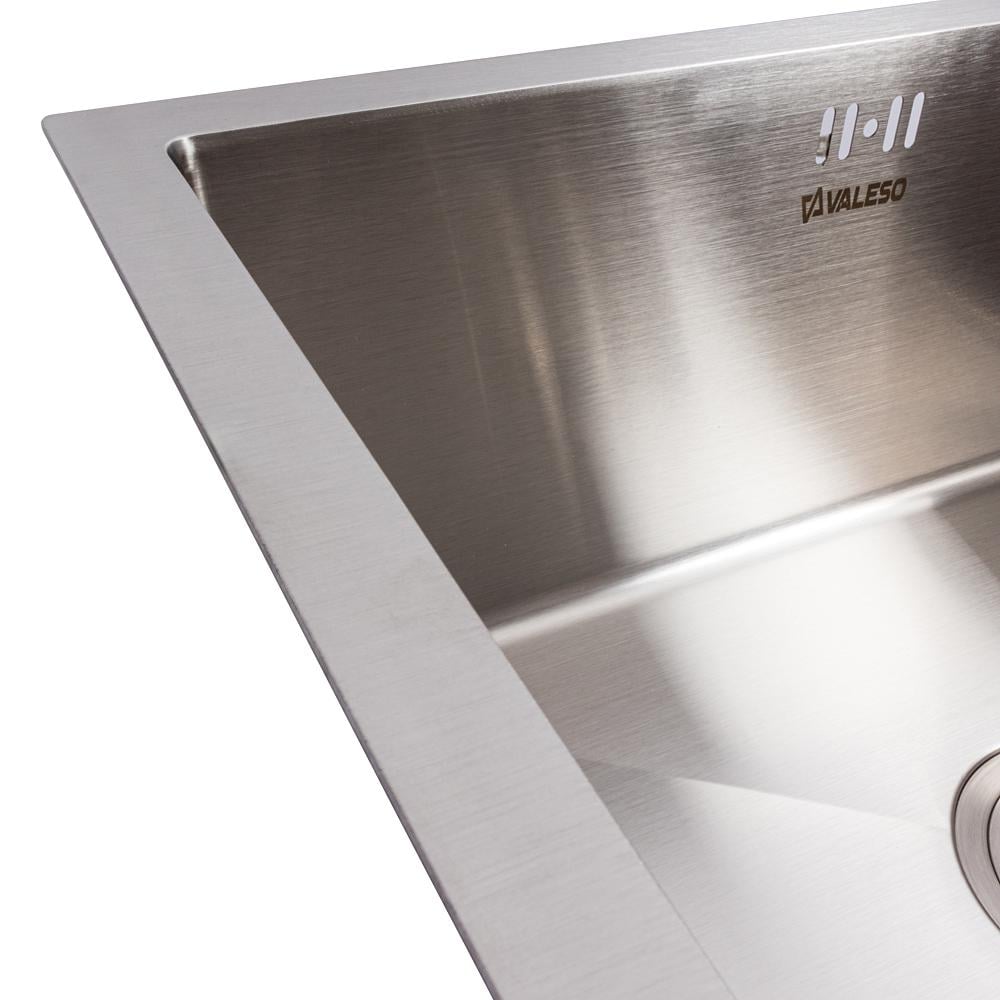 Мийка кухонна Valeso СМ 54х44 Handmade монтаж під стільницю - фото 7 Мийка кухонна Valeso СМ 54х44 Handmade монтаж під стільницю - фото 7