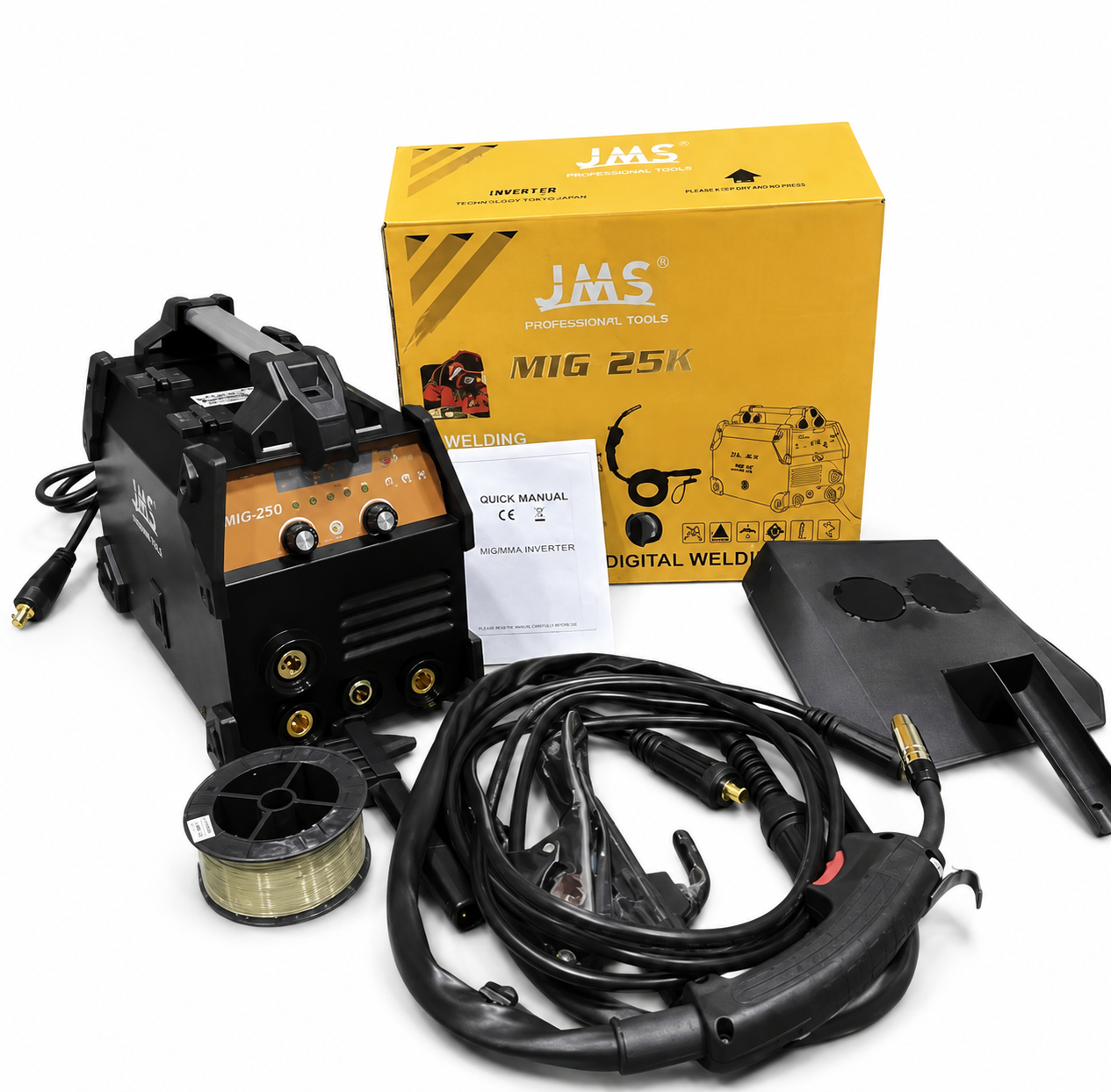 Полуавтомат сварочный JMS MIG-MMA-250M 320 А MIG/MMA 230 В Hot Start Anti Sticking (89786)