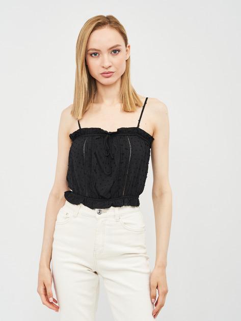 Топ H&M 752384П р. 36 Черный