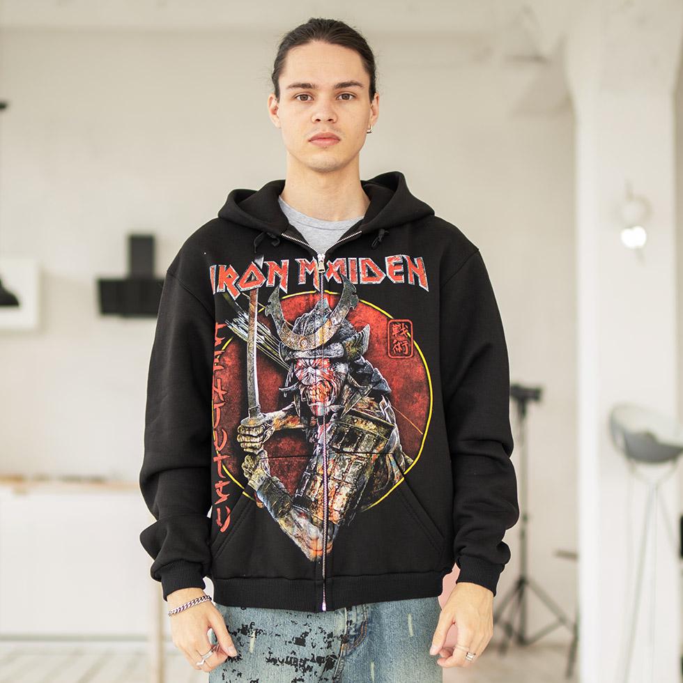 Зіппер чоловічий флісовий Iron Maiden Senjutsu 2021 M Чорний (33048287)