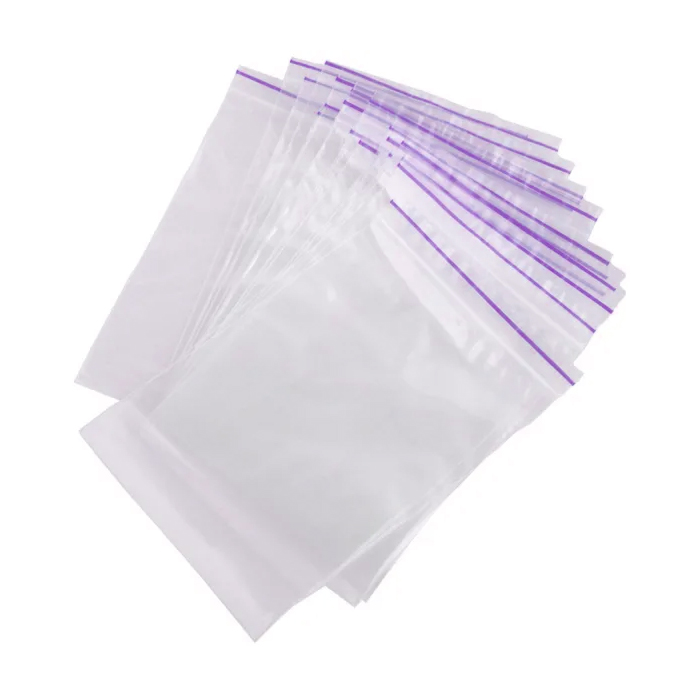 Пищевые пакеты с замком Zip-Lock 250х350 мм 100 шт. Прозрачный (24687)