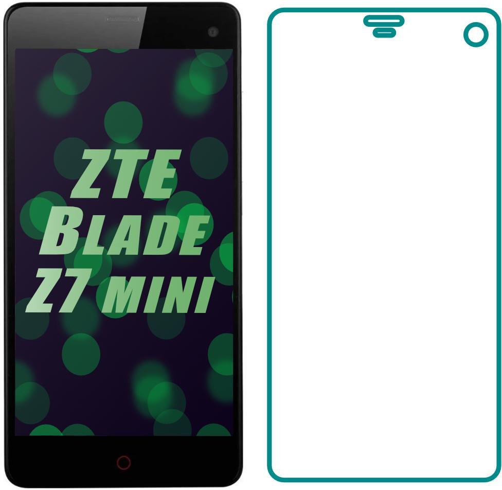 Защитное стекло ZTE Nubia Z7 mini (Прозрачное 2.5 D 9H) (07693)