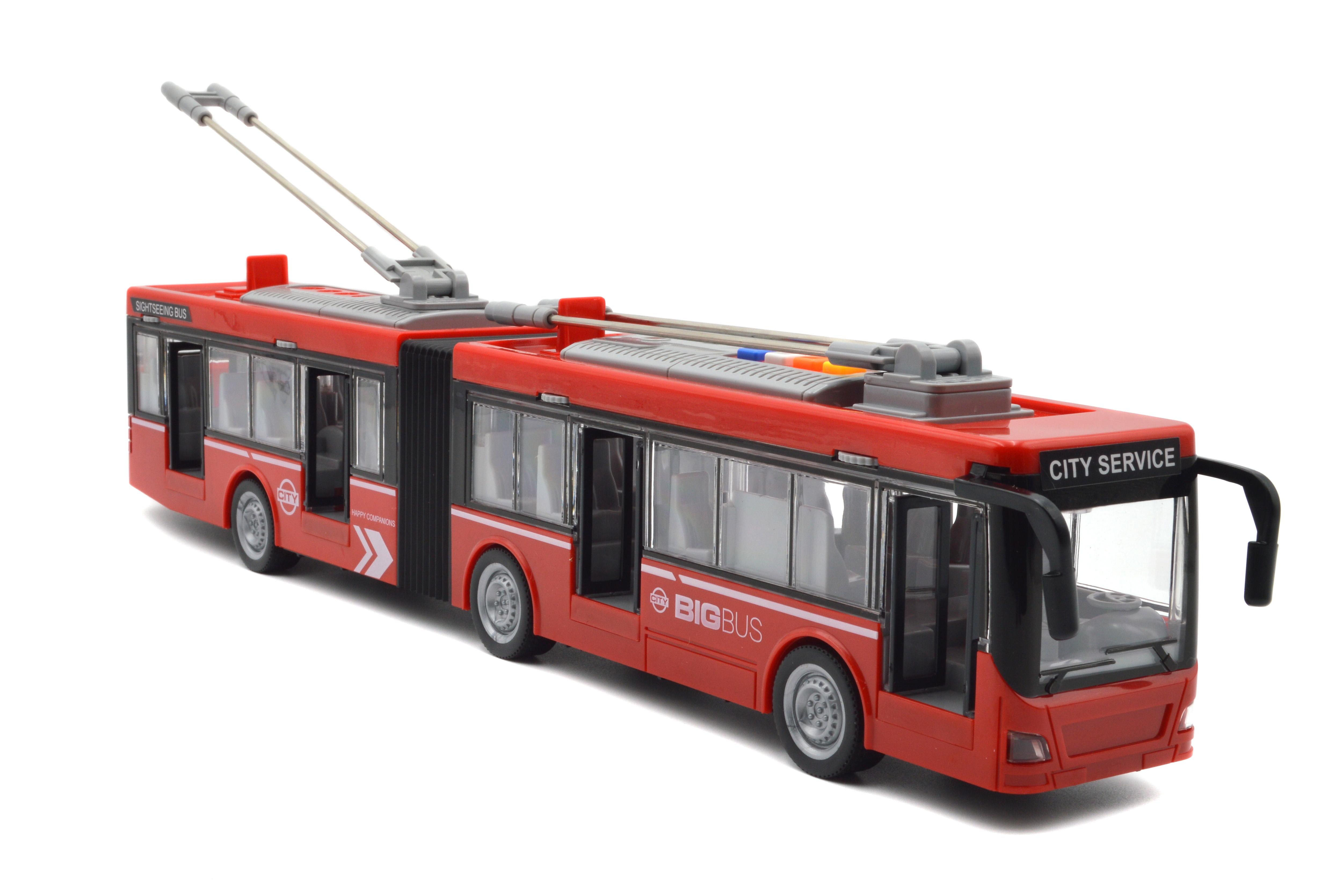 Тролейбус WY915A масштаб 1:16 звук/світло/відчиняються двері (30358497) - фото 6 Тролейбус WY915A масштаб 1:16 звук/світло/відчиняються двері (30358497) - фото 6