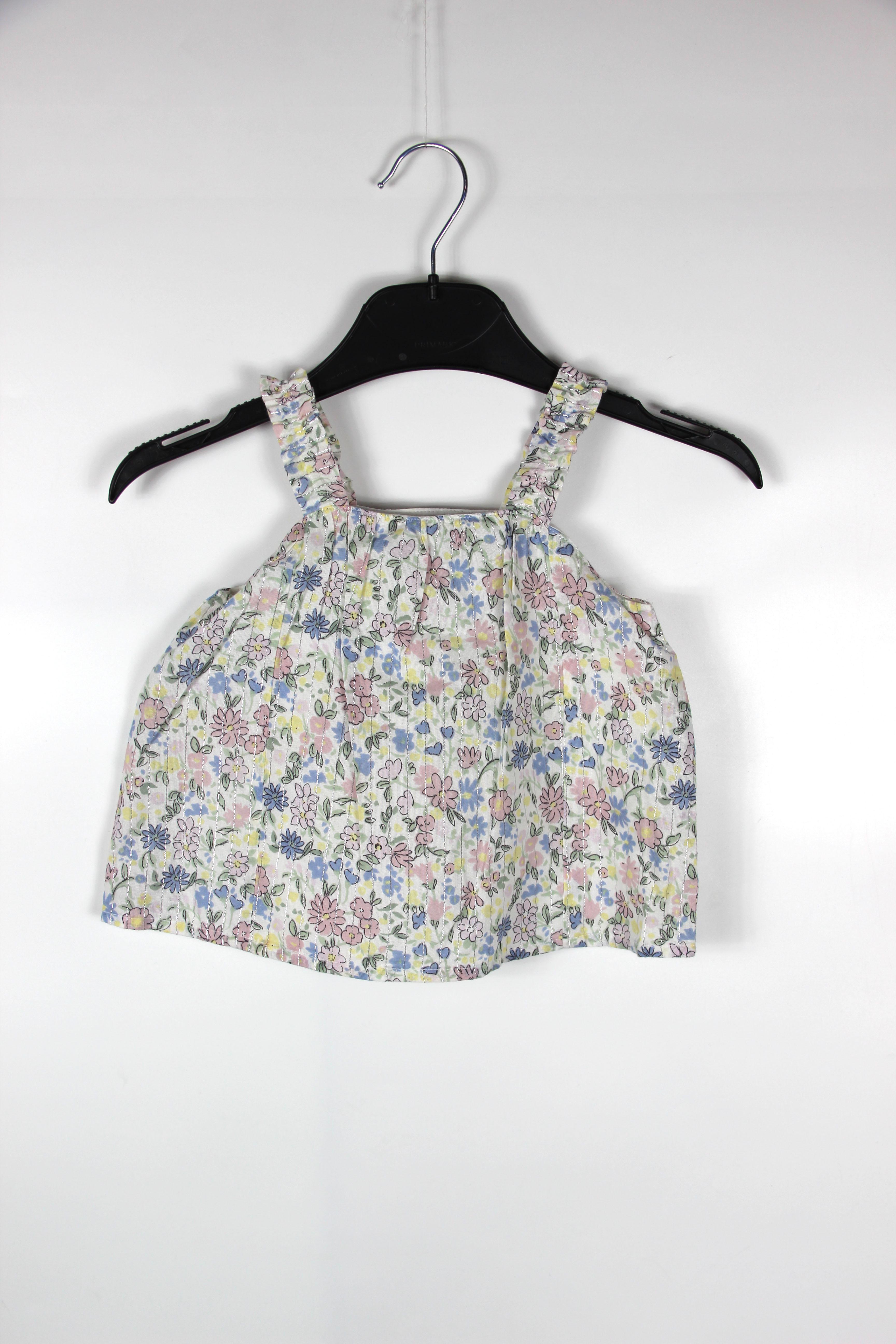 Топ Primark с цветами 68 см Белый (3174502)