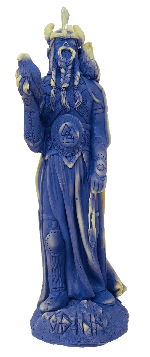 Свеча Один Синий/Белый (1540)