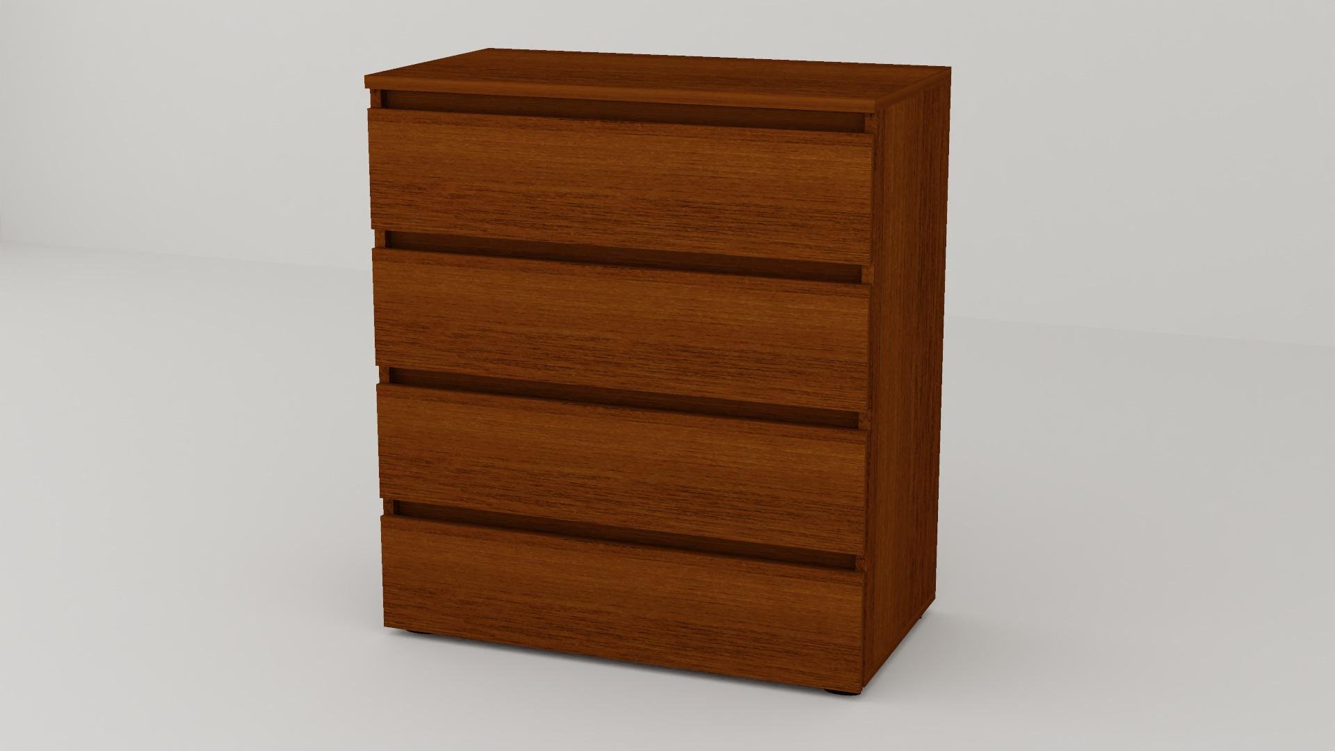 Комод Алекса СН-4/55 80х55х90 см Горіх лісовий