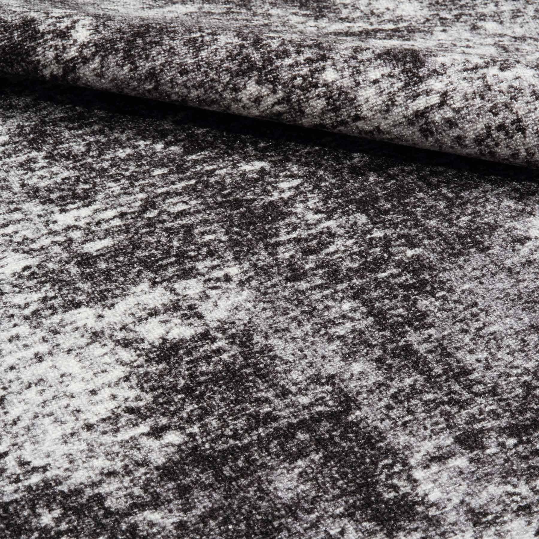 Килим безворсовий на гумовій основі DAKARIA Ratio PrintGel Run 1023vl42-p4 1x1 м Чорний (00-00015104) - фото 2