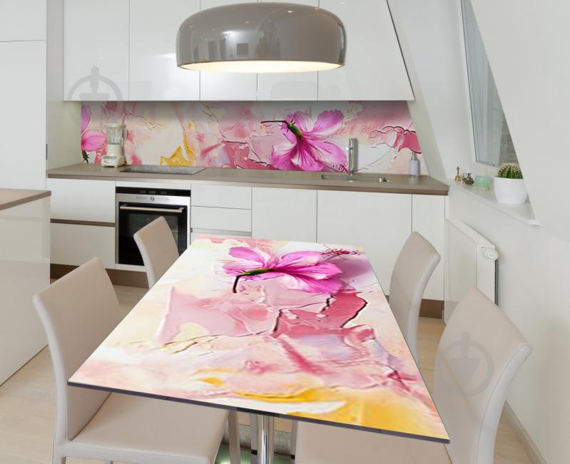 Наклейка 3Д виниловая на стол Zatarga «Экзотический красавец» 600х1200 мм (Z184528st)