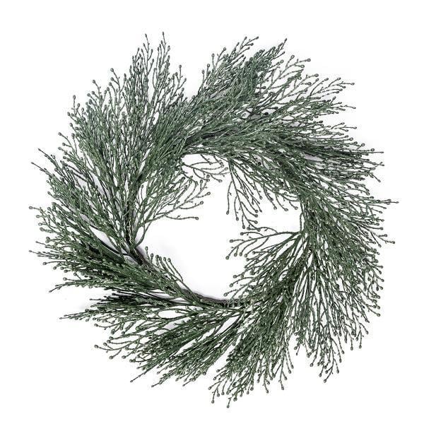 Венок Novogod’Ko Кипарис 20 см Зеленый (904459)