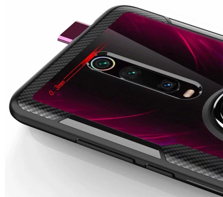 Чехол Primolux Ring Magnetic Stand для Xiaomi Mi 9T/Mi 9T Pro/Redmi K20/K20 Pro Black (1081492349) - фото 4