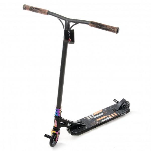 Трюковый самокат GALANT Force New Explore с пегами Черный (8922)