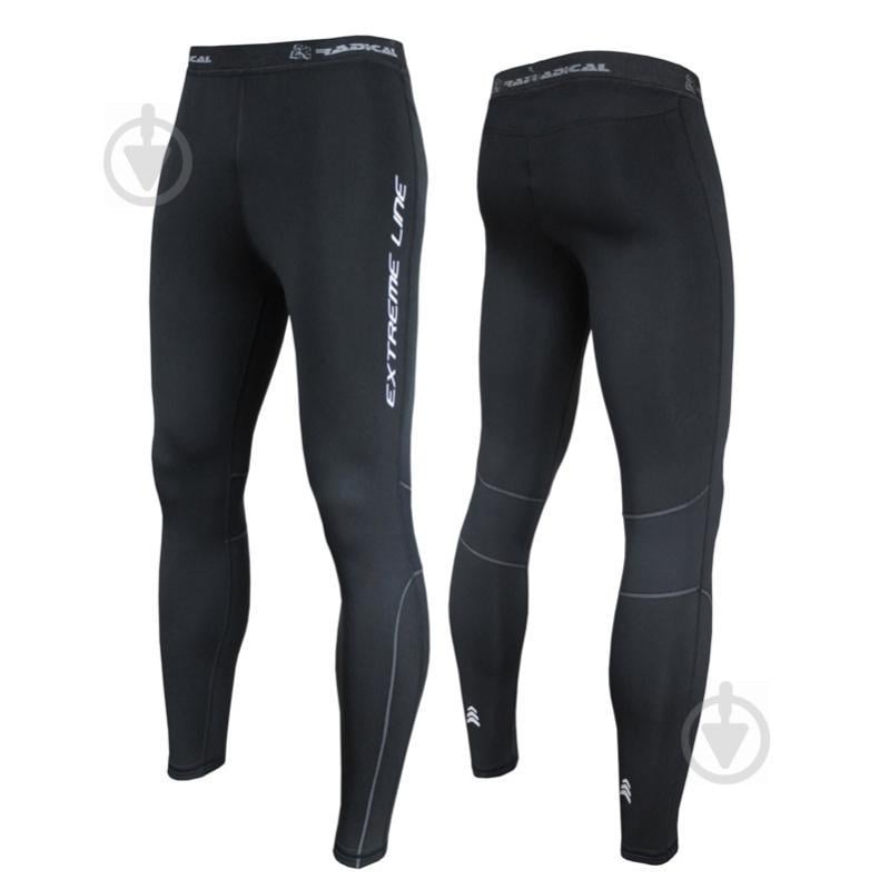 Женские спортивные леггинсы утепленные Radical Thunder 3XL Черные (r0666)